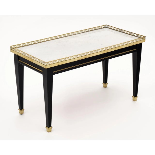 French Louis XVI Style Coffee Table For Sale - Image 3 of 10