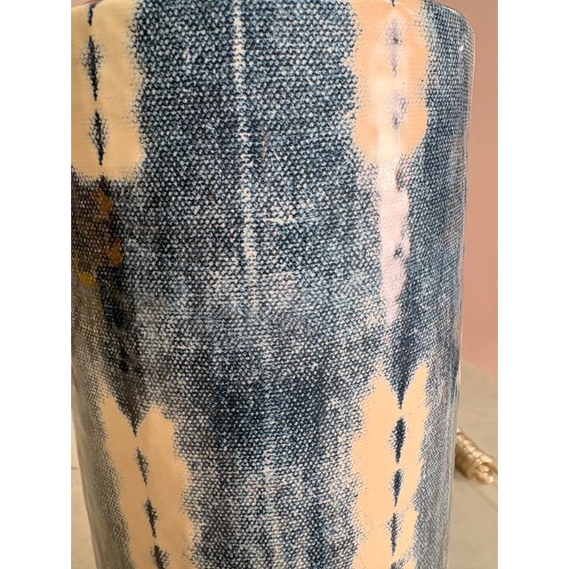Regina Andrew Mali Blue and White Table Lamp For Sale - Image 10 of 10