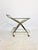 Cesare Lacca Italian Bar Trolley in Brass and Wood attributed to Cesare Lacca, 1950s For Sale - Image 4 of 17