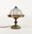 1970s Table Lamps in Wrought Iron and Hammered Glass attributed to Longobard, Italy, 1970s, Set of 2 For Sale - Image 5 of 14