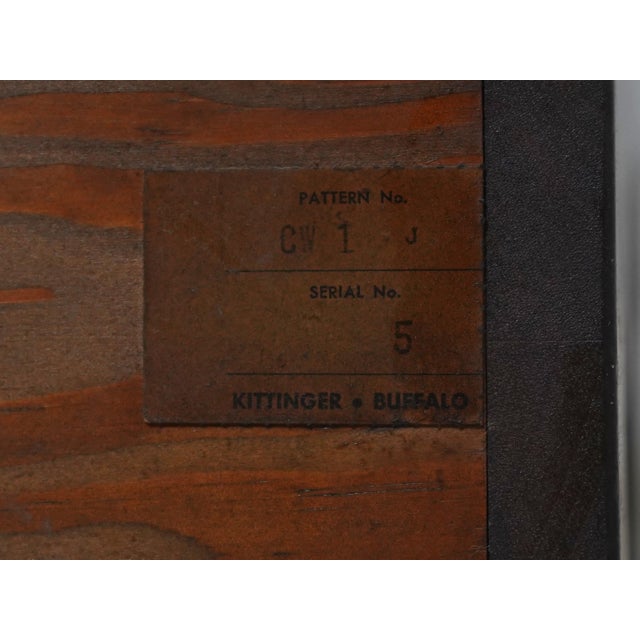 1960s Kittinger Cw-1 Colonial Williamsburg Mahogany Desk For Sale - Image 16 of 18