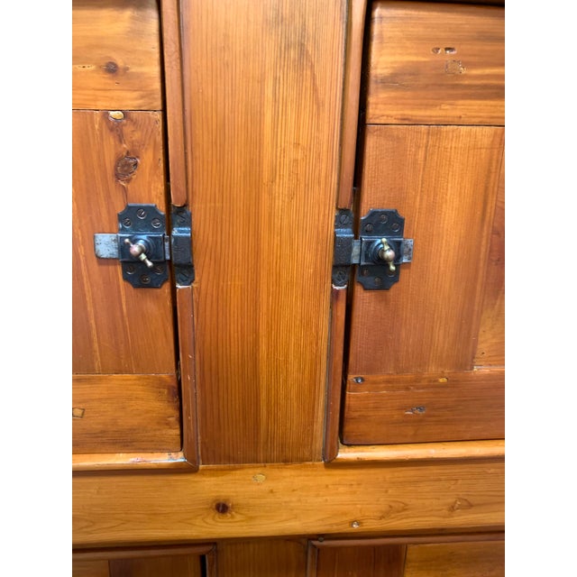 Mid 19th Century Mid 19th Century Canadian Pine Cupboard For Sale - Image 5 of 9