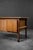Black Large Mid-Century Danish Modern Brown Teak Desk, 1960s For Sale - Image 8 of 18
