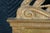 Vintage French Louis XVI Neoclassical Gilt Wall Hanging Mirror Mirror Fair 56" For Sale - Image 9 of 16