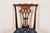 Baker Furniture Style Georgian Carved Mahogany Dining Chairs, Set of Six For Sale In South Bend - Image 6 of 11