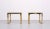 Metal Vintage Brass Square Side Tables from Renato Zevi, 1970s, Set of 2 For Sale - Image 7 of 8