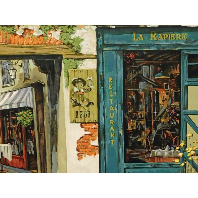 Viktor Shvaiko "La Rapiere" Framed Canvas Hand Signed Fine Art, Make Offer #Ap48 For Sale - Image 4 of 7