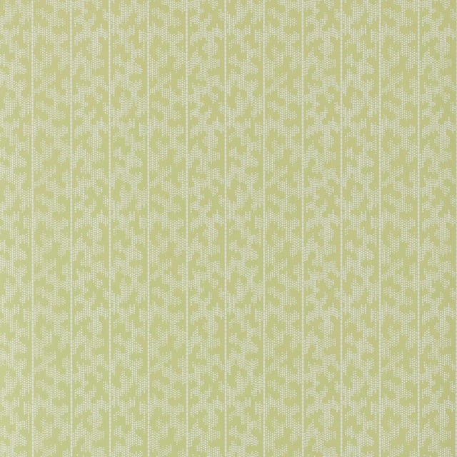 Contemporary Schumacher X David Oliver Montepellier Wallpaer in Lime Blossom For Sale - Image 3 of 3