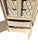 Wood French Provincial Style Storage Wardrobes Dressers Connected by a Two-Drawer Wooden Desk/Dressing/Vanity Table For Sale - Image 7 of 11