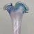 Mid-Century Murano Glass Ruffled Top Vase For Sale - Image 4 of 13