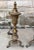 Victorian Pair of Large Ornate Brass Andirons For Sale - Image 3 of 10