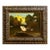 1990s Oil Painting of Birds and Fowl in a Farmyard Setting For Sale