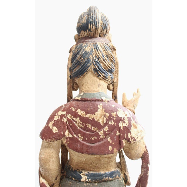 Quan Yin Empress of Compassion Goddess Statue For Sale - Image 10 of 16