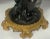 19th Century Pair of 19th Century Gilt Bronze Garnitures With Shell-Form Bowls Supported by Angels For Sale - Image 5 of 6