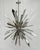 Remains Lighting Nickel & Brass "Sunburst" Chandelier by Remains Lighting, Los Angeles Modern For Sale - Image 4 of 18