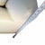Metal Gorgeous Italian Cream Leather "Lecco" Sofa by Claesson Koivisto Rune 2019 For Sale - Image 7 of 11