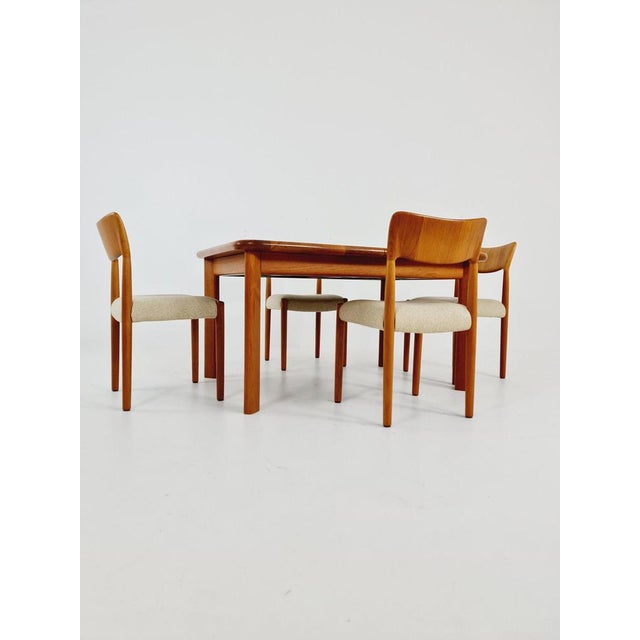 Mid-Century Teak Dining Table from Glostrup Mobelfabrik, 1960s For Sale - Image 3 of 12