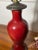 Ceramic Antique Early 19th Century Chinese Oxblood Sang De Boeuf Vase Lamp For Sale - Image 7 of 9