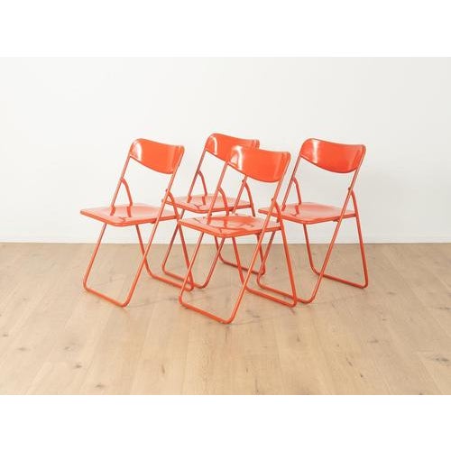 Ted Folding Chairs by Niels Gammelgaard, Set of 4 For Sale - Image 4 of 15