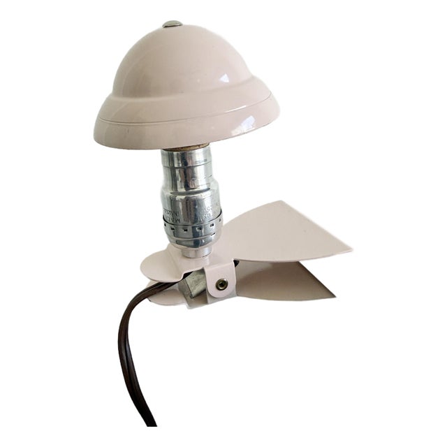 1950s Pink Mini Clip Light For Sale
