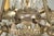 Metal Early 20th Century Waterfall Crystal Chandelier For Sale - Image 7 of 11