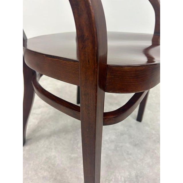 Wood Office Chair by Otto Wagner for Thonet, 1890s For Sale - Image 7 of 14