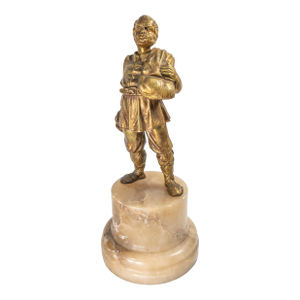 20th Century Bronze Figure of Sancho Panza in Baroque Renaissance Style