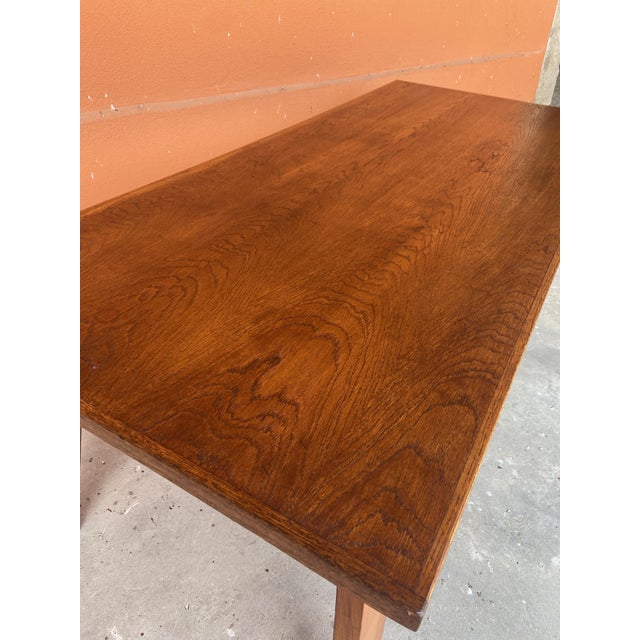 Vintage Scandinavian Farmhouse Table, 1960s For Sale - Image 9 of 11