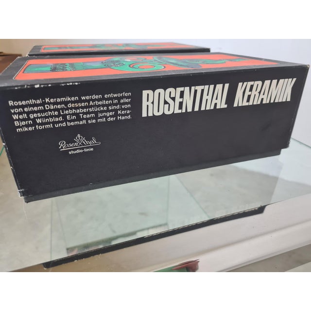 Candleholders by Bjorn Wiinbland for Rosenthal Studio-Line, Set of 2 For Sale - Image 5 of 17