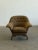 W37 D34 H32 SW19.5 SD21 SH20.5 AH23 A masterclass in organic geometry. This artisanal lounge chair features a dramatic,...