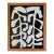 2025 "Gemelli" Contemporary Abstract Botanical Painting on Canvas by Artist r.k. Red For Sale