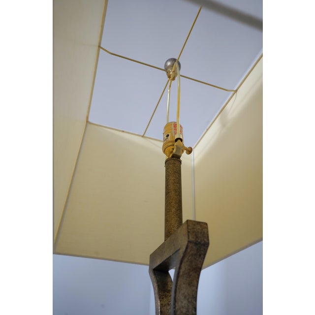 1980s 1980s Owen Ringed Mid Century Modern Brutalist Floor Lamps - Pair For Sale - Image 5 of 11