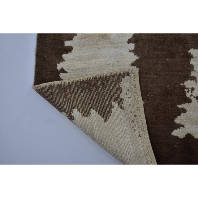 Turkish Mid 20th Century Turkish Home Living Oversize Hemp Carpet For Sale - Image 3 of 10