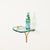 Nightstands in Turquoise Glass by Max Ingrand for Fontana Arte, Italy, 1960s, Set of 2 For Sale - Image 6 of 18