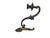 Antique Bronze Wall Lamp, Germany, 1900s, in Flawless conditions. Designed 1890 to 1919 Up to 250V (Europe/UK...