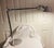 Classic Modern Vintage Artemide Toloemo Table Lamp in Silver Gray Designed by Michelle De Lucchi For Sale In Dallas - Image 6 of 11