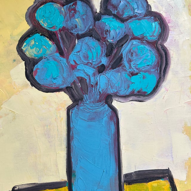Contemporary original pop art still life painting on canvas by Alexandra Brown. Measures 16x20 or 19x23 framed. Check out...