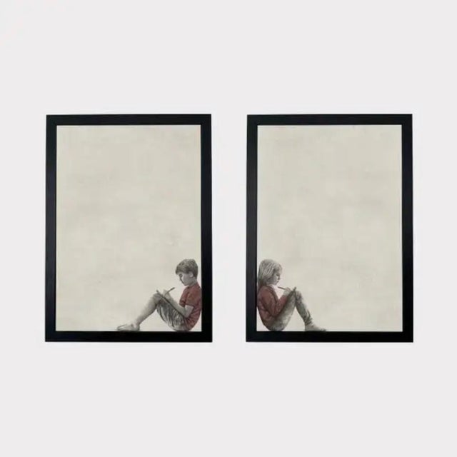 Contemporary Andrew Scott, Love Letters (Diptych), Paper, Set of 2 For Sale - Image 3 of 3