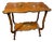 Inlaid Wooden Pedestal Table, 1920s For Sale