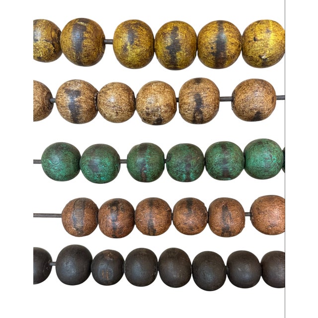 Mid 20th Century Vintage Mongolian Abacus Counting Frame For Sale - Image 5 of 12