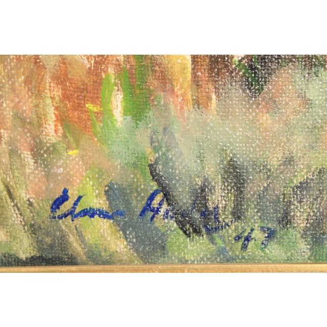 Landscape Painting by Elmer Hader (1889-1973) For Sale In Los Angeles - Image 6 of 12