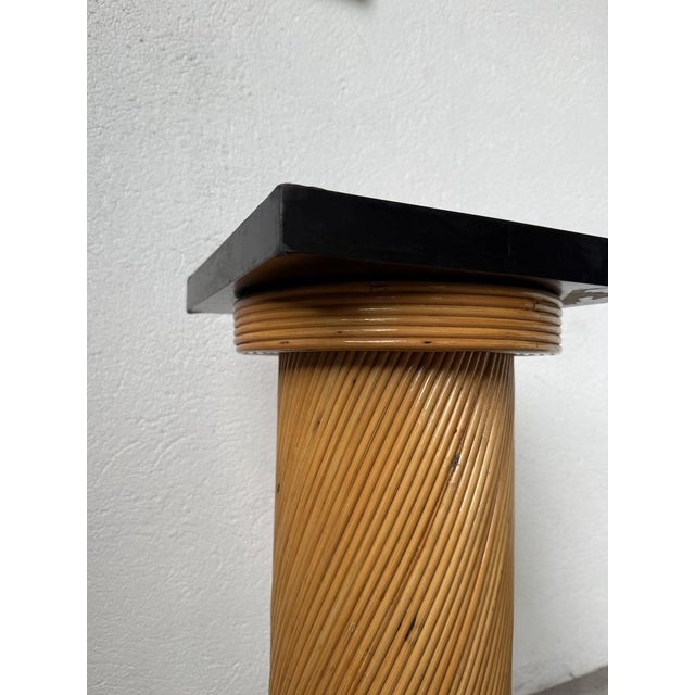 Rattan Column from Vivai del Sud Crespi, 1960s For Sale - Image 18 of 18
