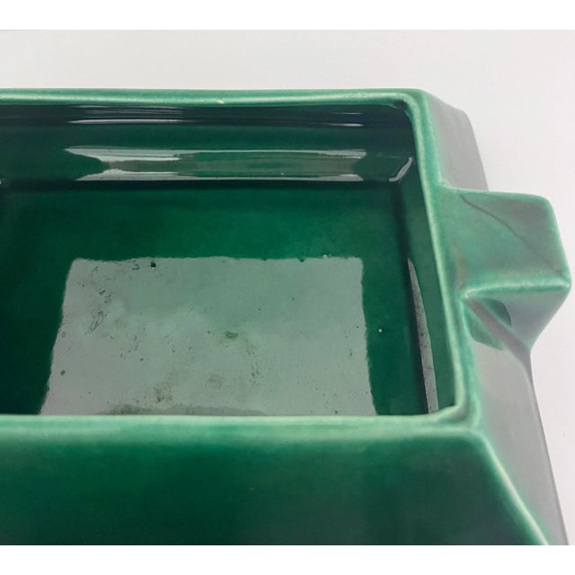 Green Lidded Box by Hanzakos of California 1940s For Sale - Image 8 of 10