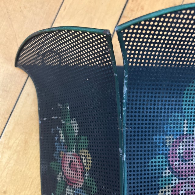 Antique Wire Wall Pocket For Sale - Image 10 of 10