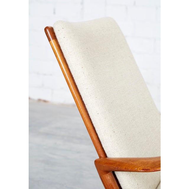Model 650-15 Rocking Chair by Ib Kofod-Larsen for Chr. Linneberg Møbelfabrik, 1960s For Sale - Image 12 of 18