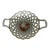 1960s Herend Chinese Bouquet Pattern Open Weave Basket For Sale