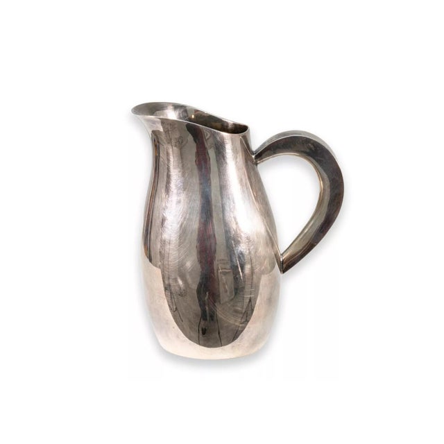 Late 20th Century Margret Craver for Towle Attributed Four Piece Sterling Silver Tea Set Wood - Set of 4 For Sale - Image 5 of 10