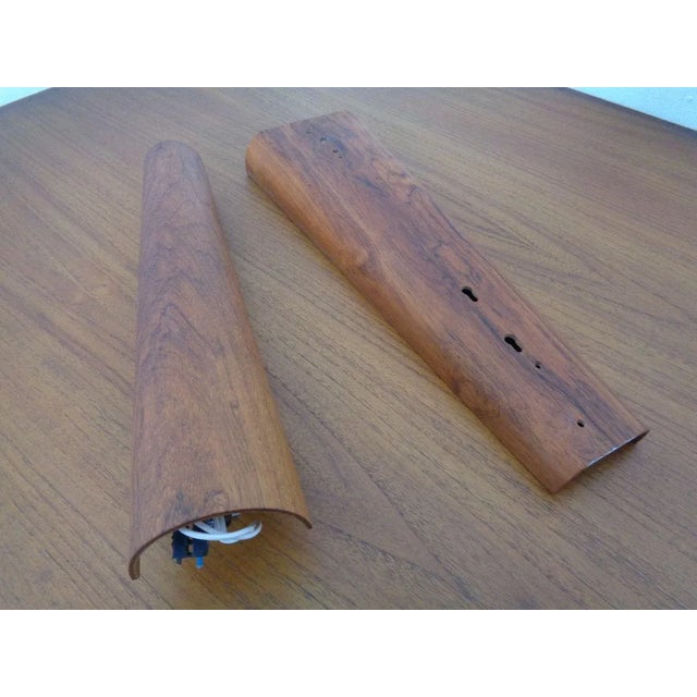 Danish Teak Wall Lamp, 1950s For Sale - Image 14 of 18