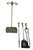 Antique Fireplace Tool Set For Sale - Image 9 of 12