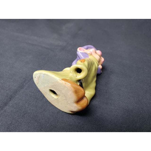 Vintage 1950s Hagen Renaker Disney Dopey Figurine With Sticker 3-1/4" Tall For Sale - Image 15 of 15